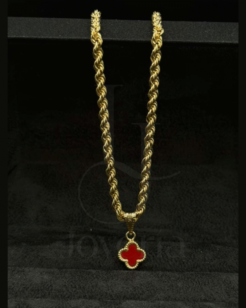 Cadena Cordón de San Francisco/ Dije Van Cleef