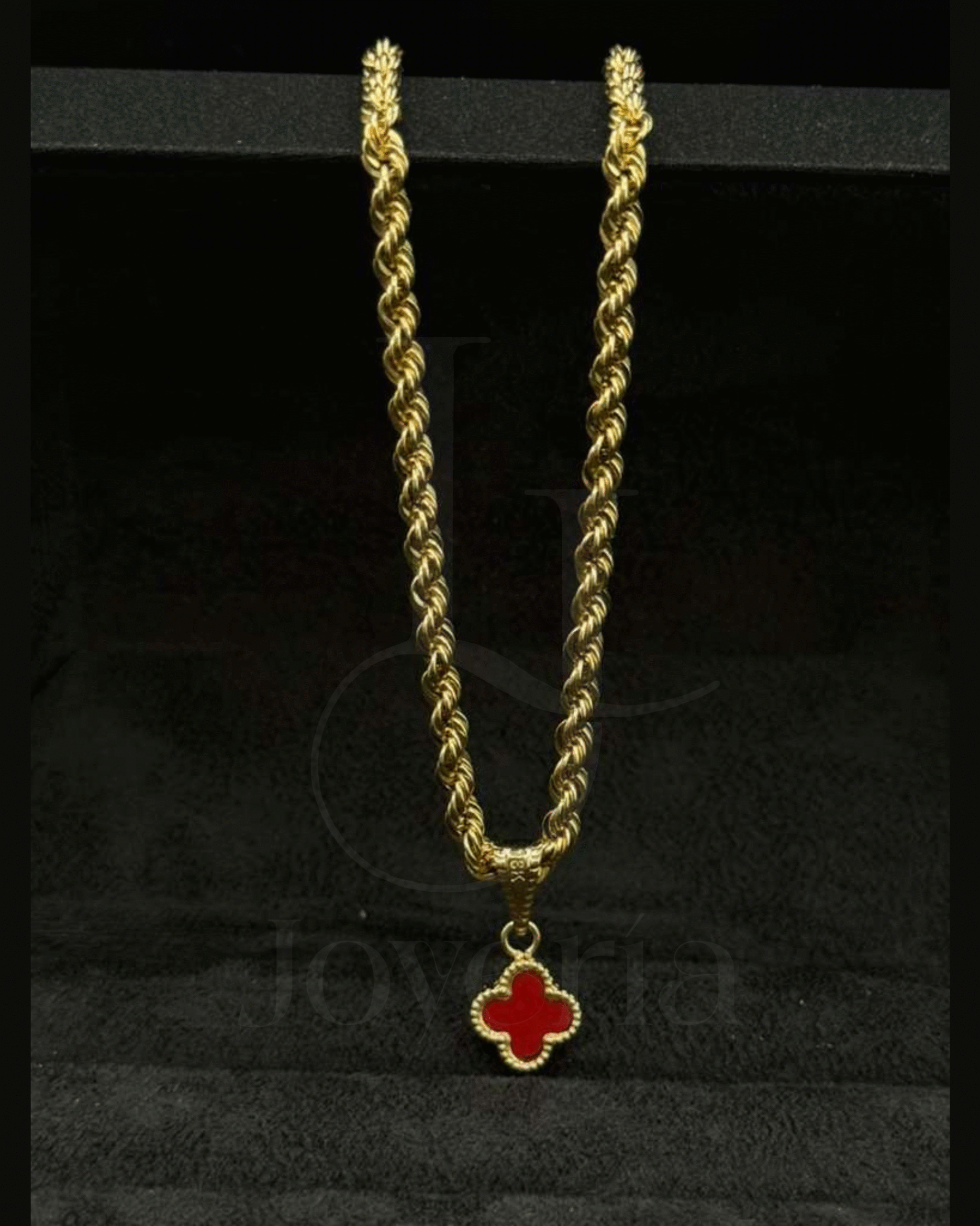 Cadena Cordón de San Francisco/ Dije Van Cleef