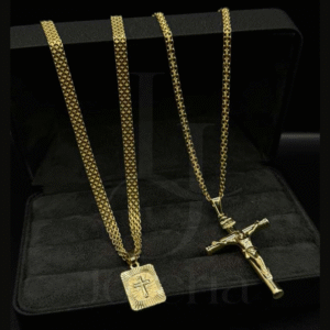 Set de Cadenas Tejido Chino de 70 centímetros.