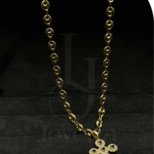 Cadena Gucci/Dije Cruz Circón