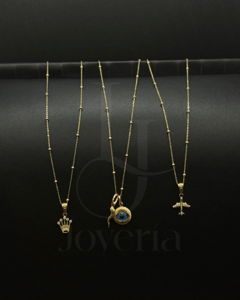 Set de 3 cadenas dama