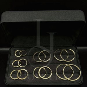 Argollas Diamantadas