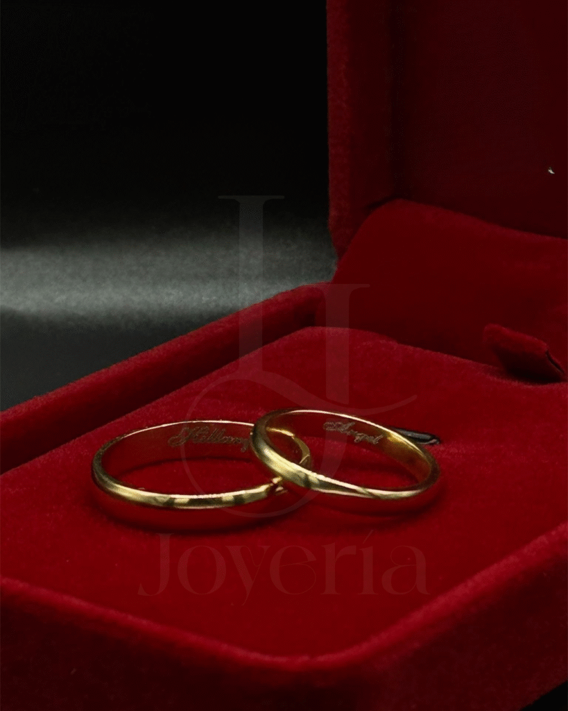 Aros de Matrimonio personalizados