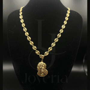Cadena Gucci/Dije Rostro Jesucristo