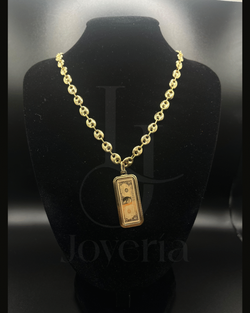 Cadena Gucci/Dije Dolar