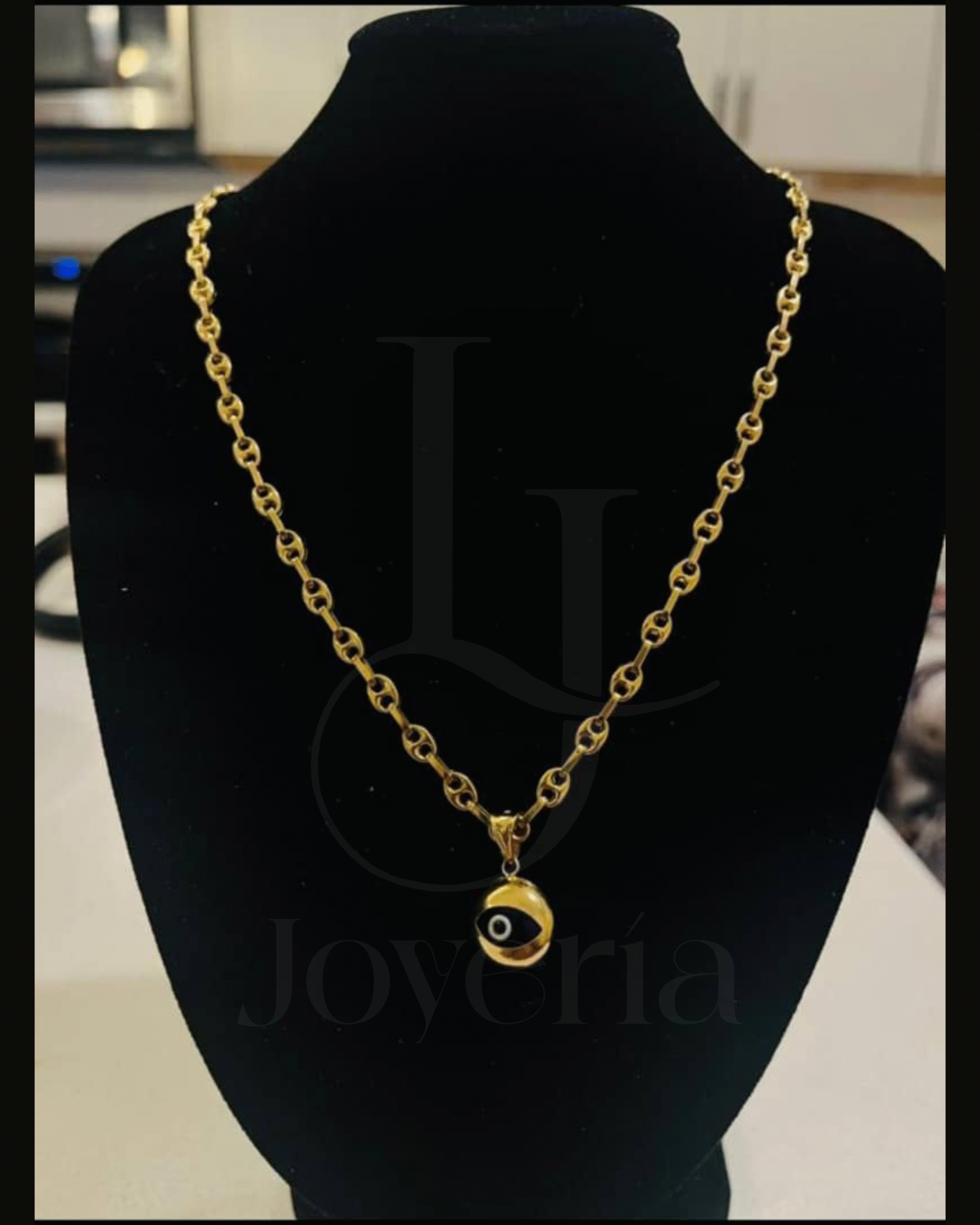 Cadena Gucci/Dije Ojo Turco