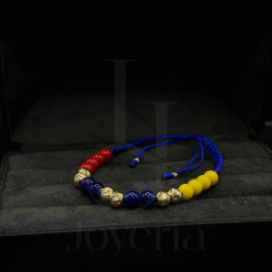 Pulsera Balines de Oro/Tricolor