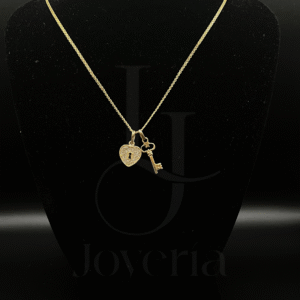 Cadena Tejido Chino/ Dije Corazón